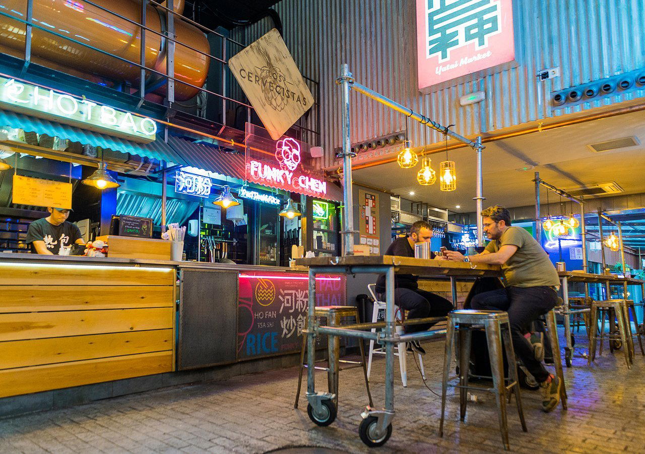 Yatai Market restaurant in Madrid, Spain