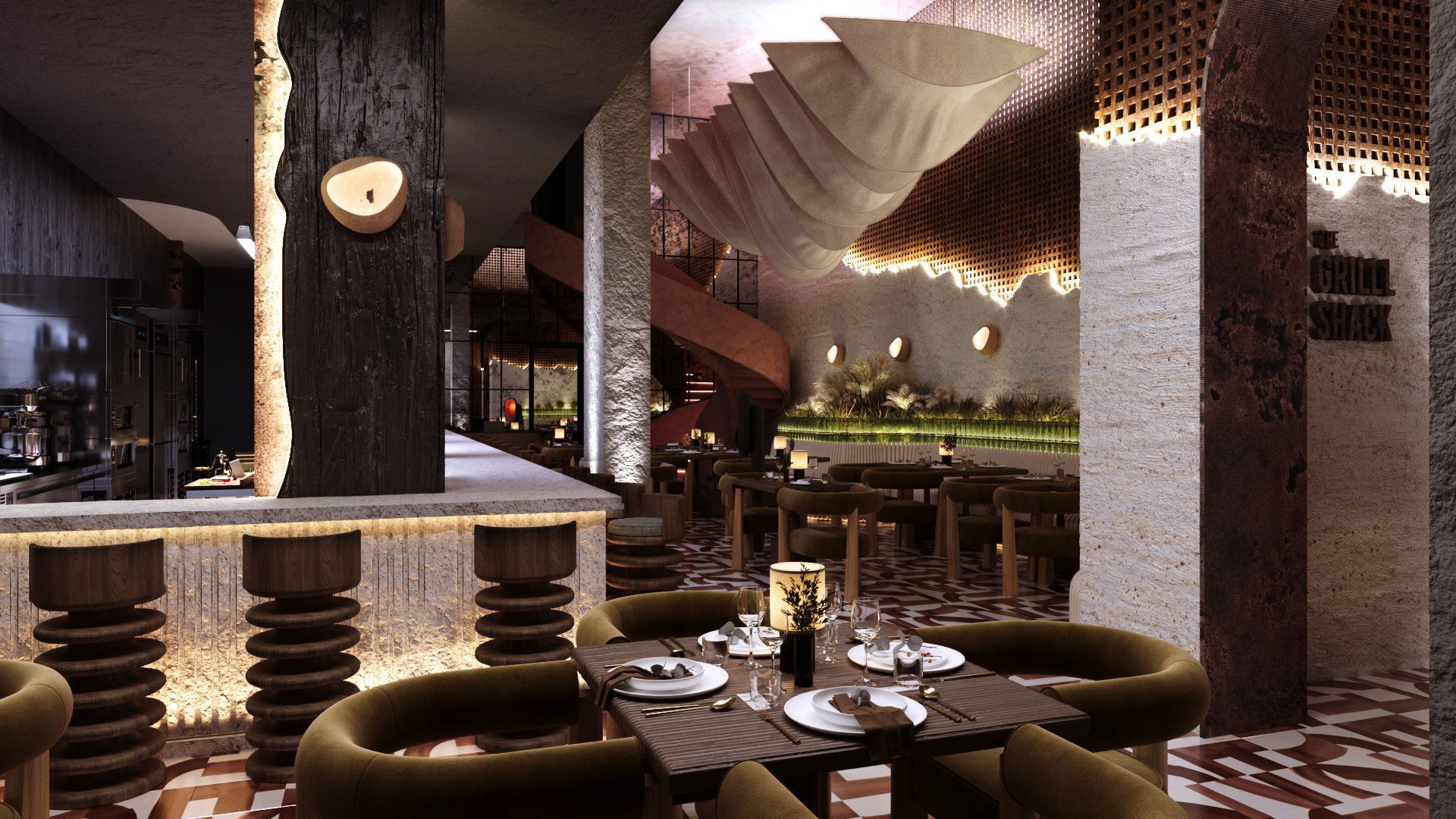 Saltfire, Restaurant in Dubai