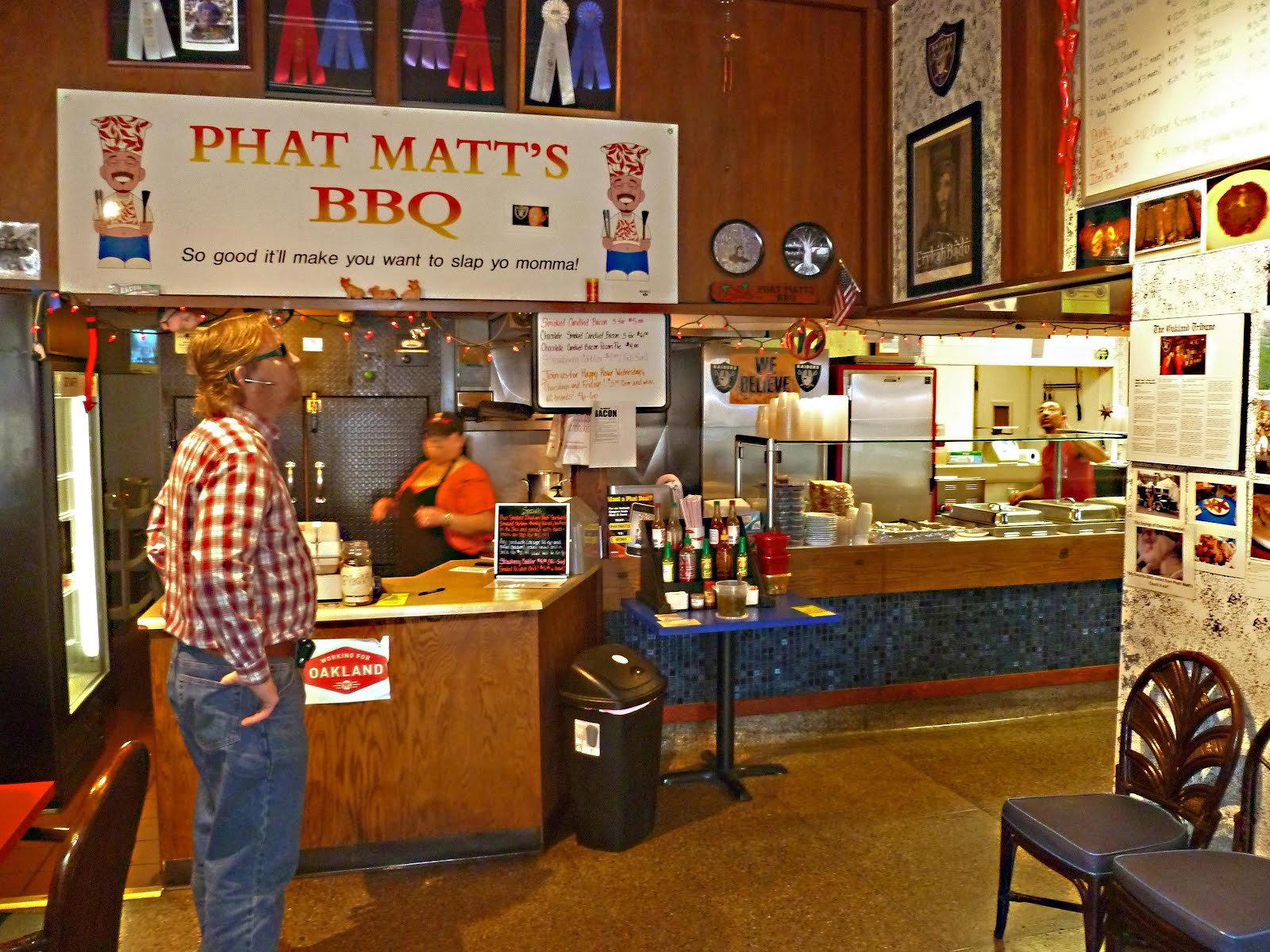 Phat Matt's BBQ restaurant in Oakland, United States