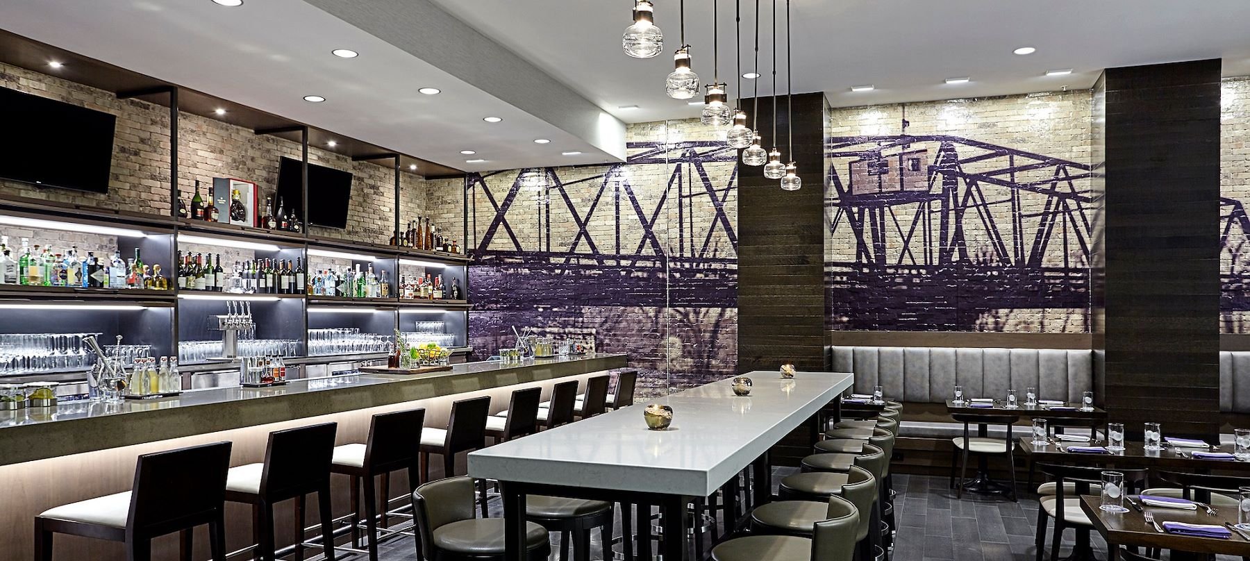 Cedar + Stone, Urban Table restaurant in Bloomington, United States