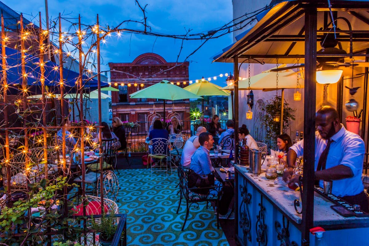 Skinner's Loft restaurant in Jersey City, United States