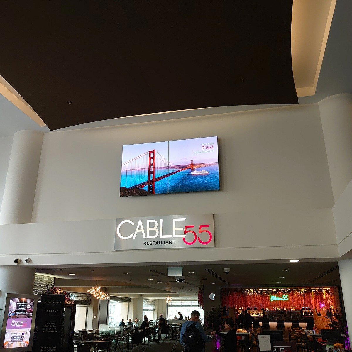 Cable55 restaurant in San Francisco, United States