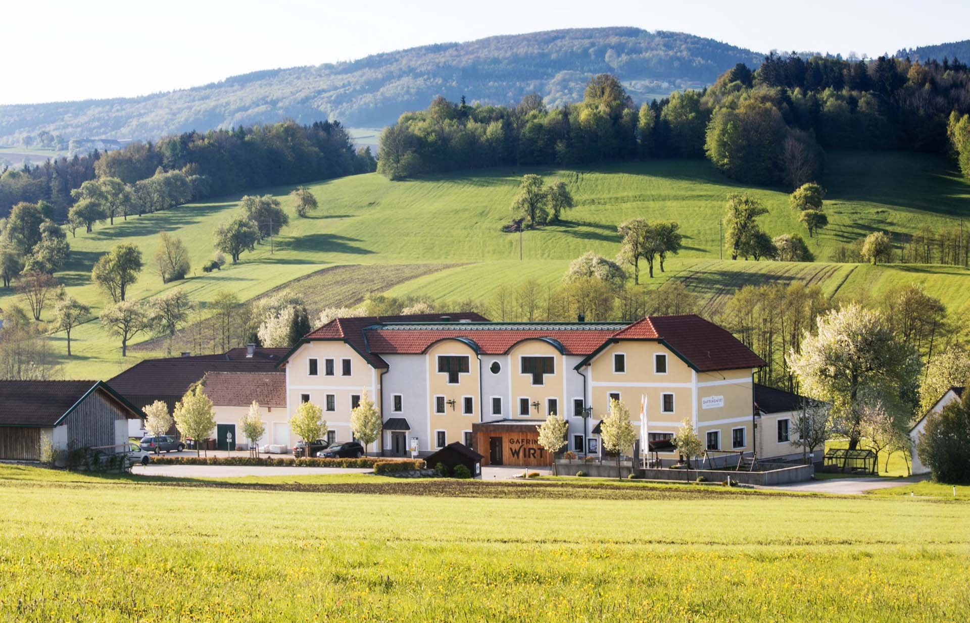 Landhotel Gafringwirt restaurant in Euratsfeld, Austria