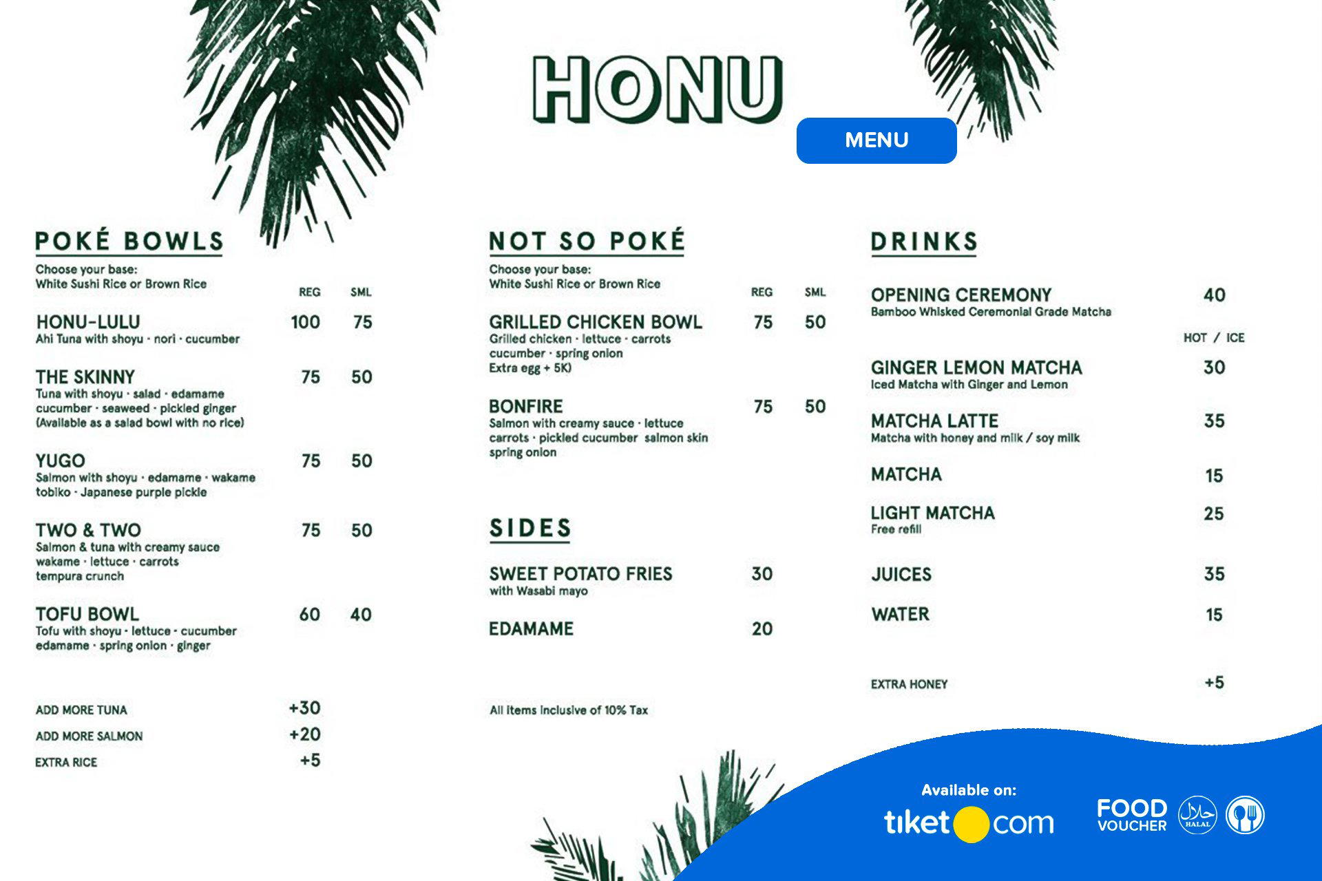 Honu Kemang restaurant in Jakarta, Indonesia