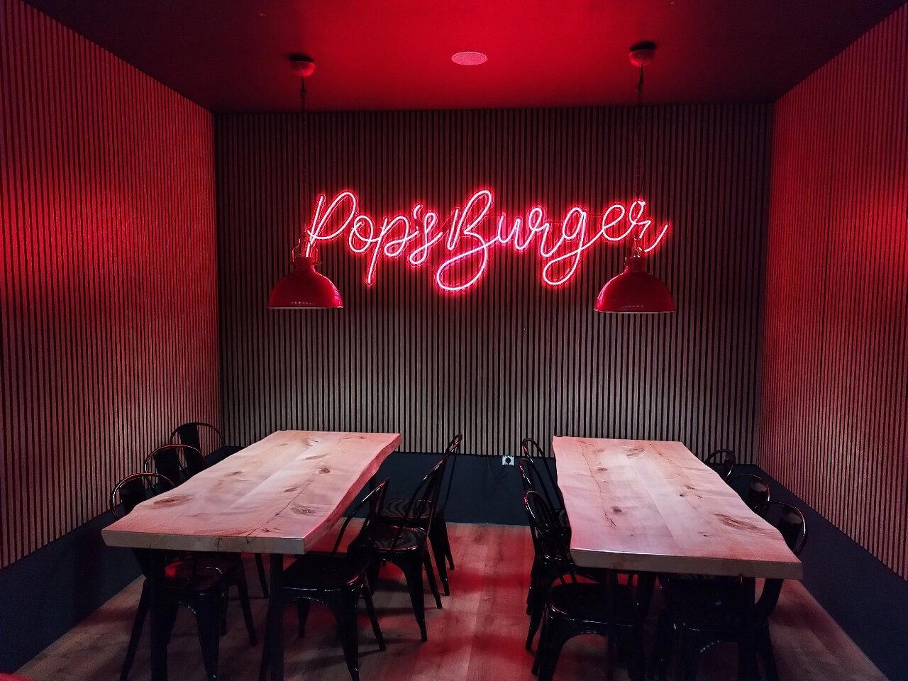Pops Burger restaurant in Stuttgart, Germany