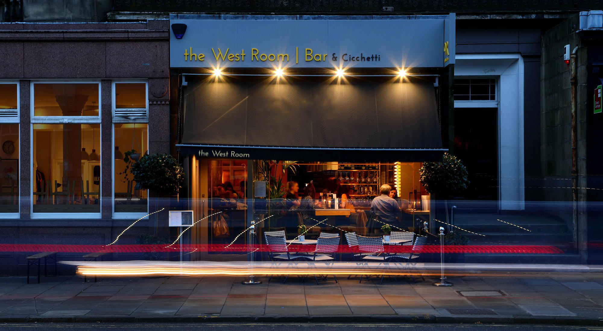 WestRoom restaurant in Edinburgh, United Kingdom