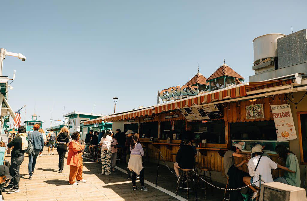 Eric's On The Pier restaurant in Avalon, United States