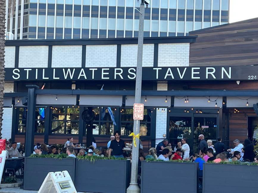 Stillwaters Tavern restaurant in St Petersburg, United States