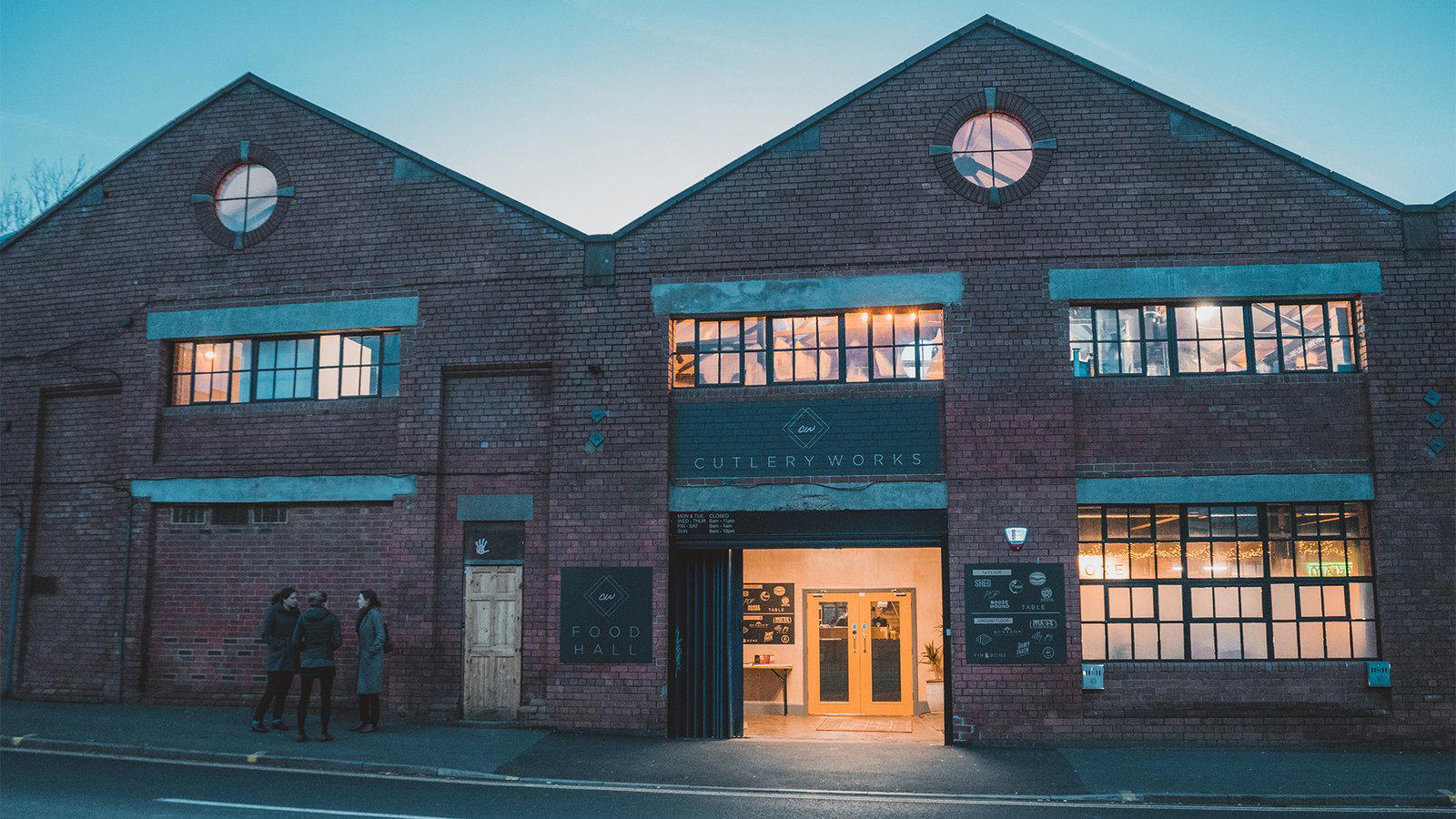 Cutlery Works restaurant in Sheffield, United Kingdom
