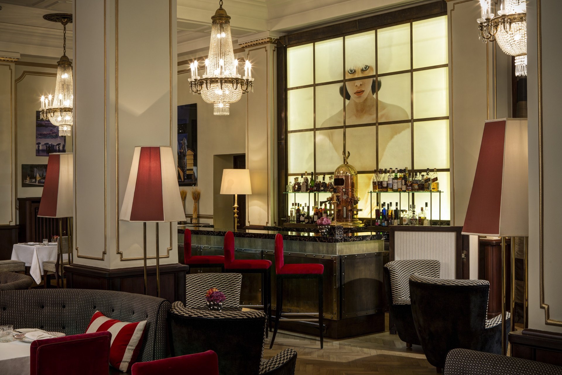 Astoria Cafe restaurant in Saint Petersburg, Russia