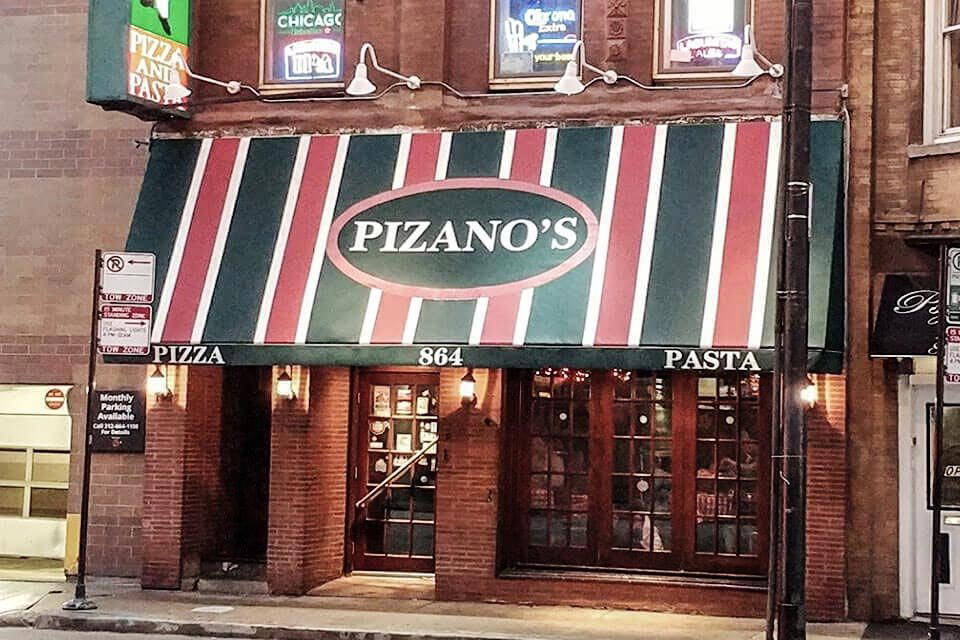 Pizano's Pizza & Pasta restaurant in Chicago, United States