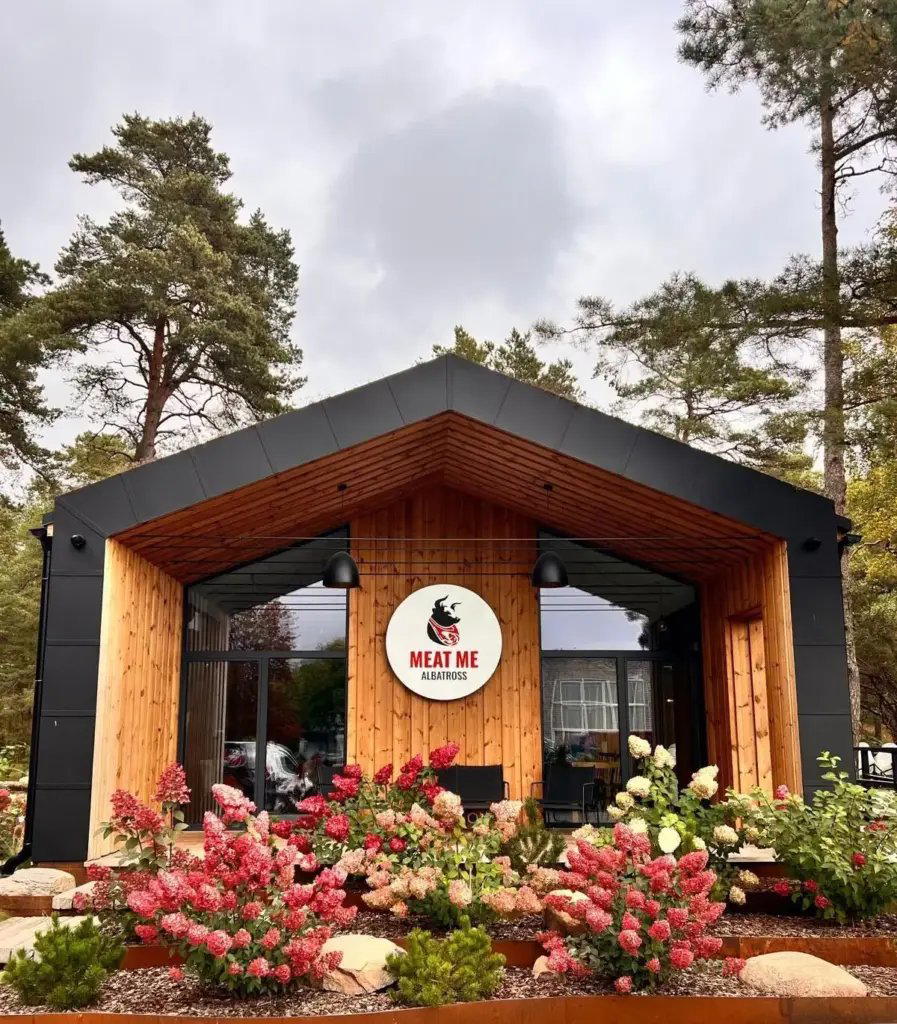 Albatross restaurant in Engure