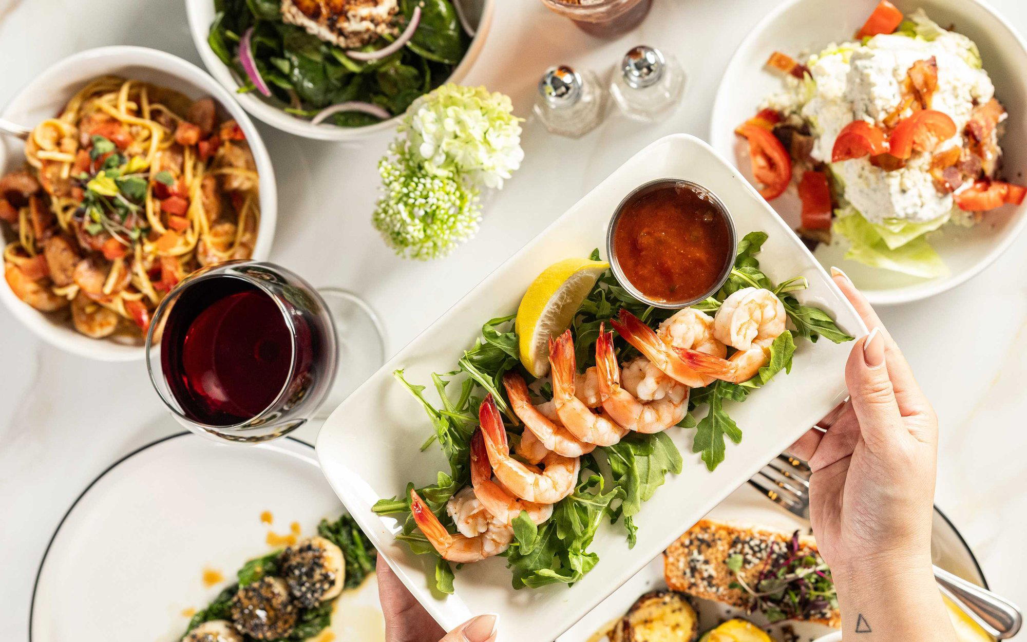 Palmer's Village Cafe restaurant in Saint Simons Island