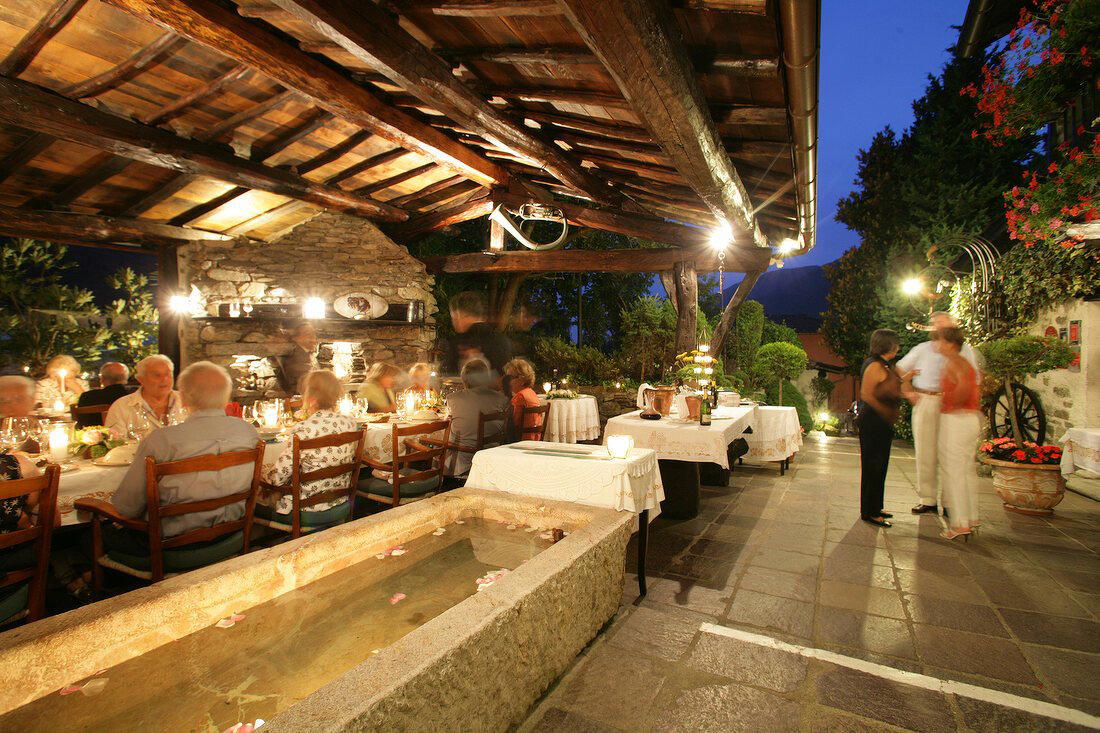 Motto del Gallo restaurant in Taverne, Switzerland