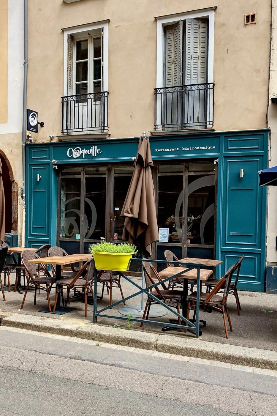 Coquille restaurant in Rennes, France