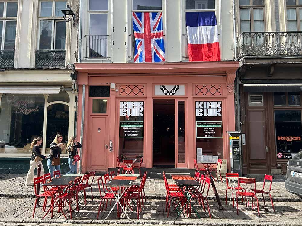 Bierbuik restaurant in Lille, France