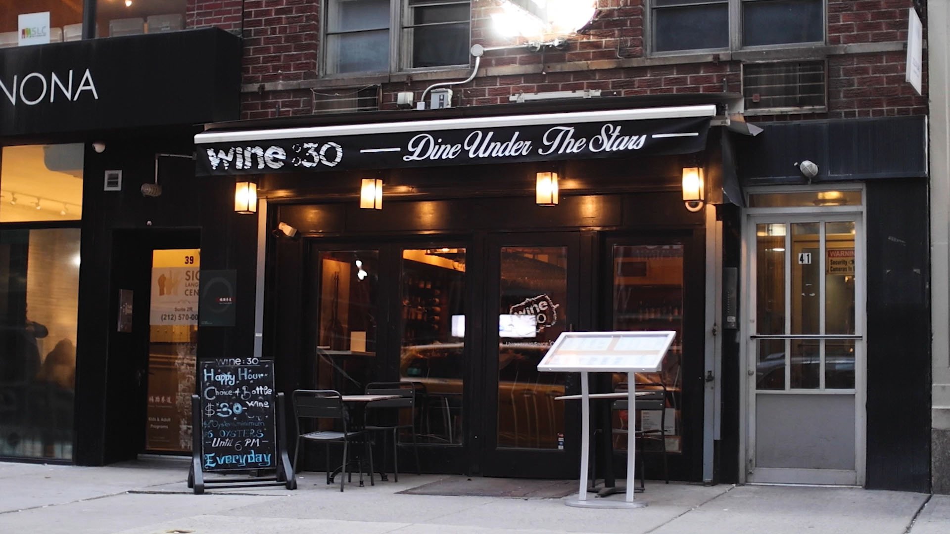 Wine:30 restaurant in New York City, United States