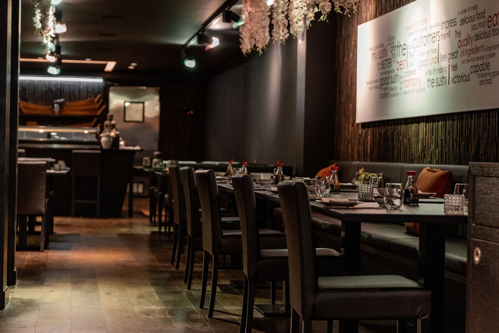 Zushi restaurant in Knokke Heist, Belgium