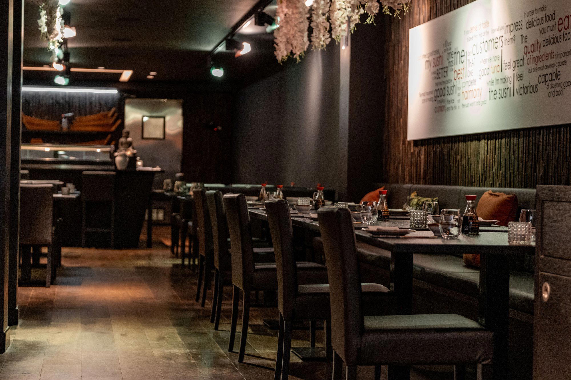 Zushi restaurant in Knokke Heist, Belgium