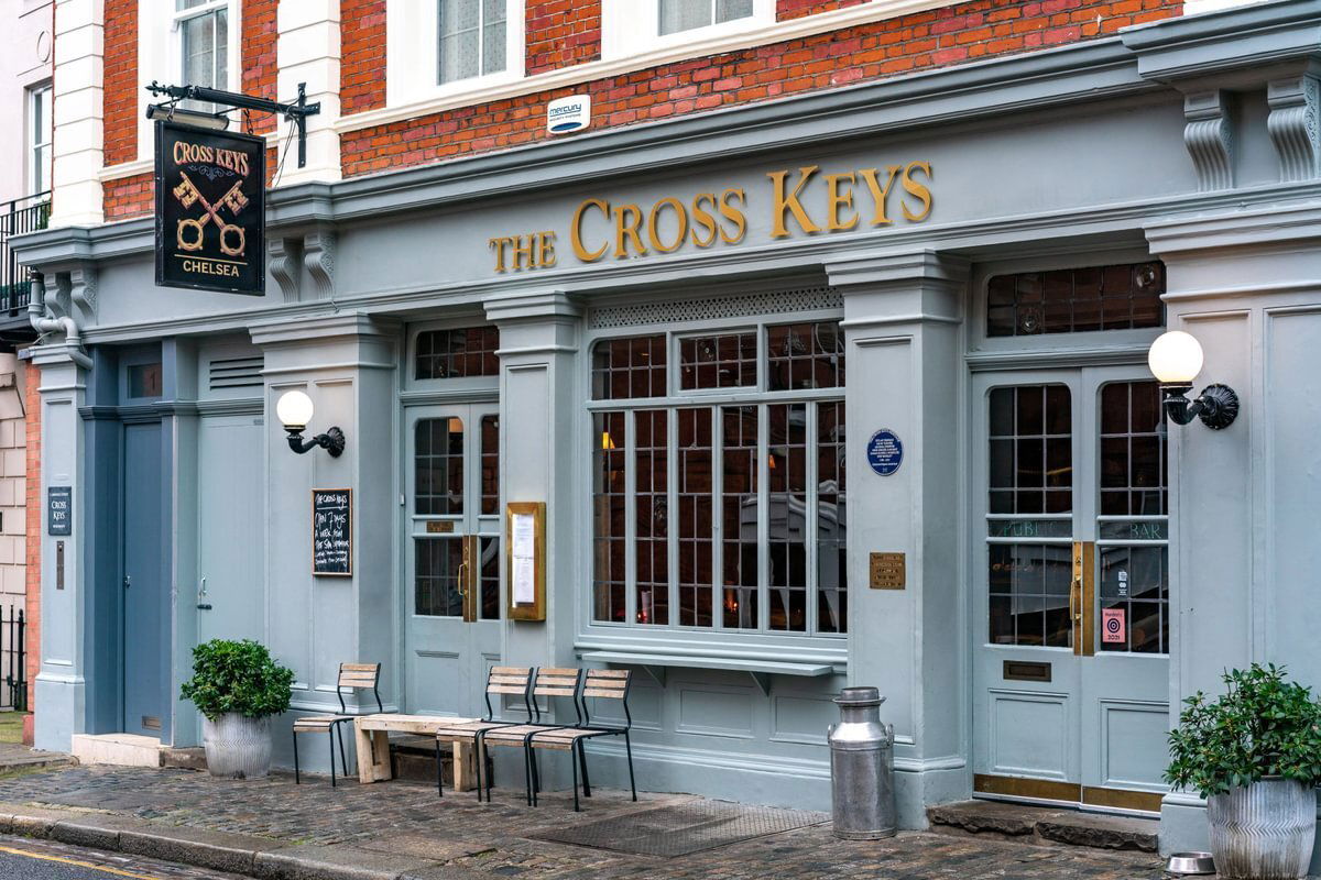 The Cross Keys, Restaurant in London