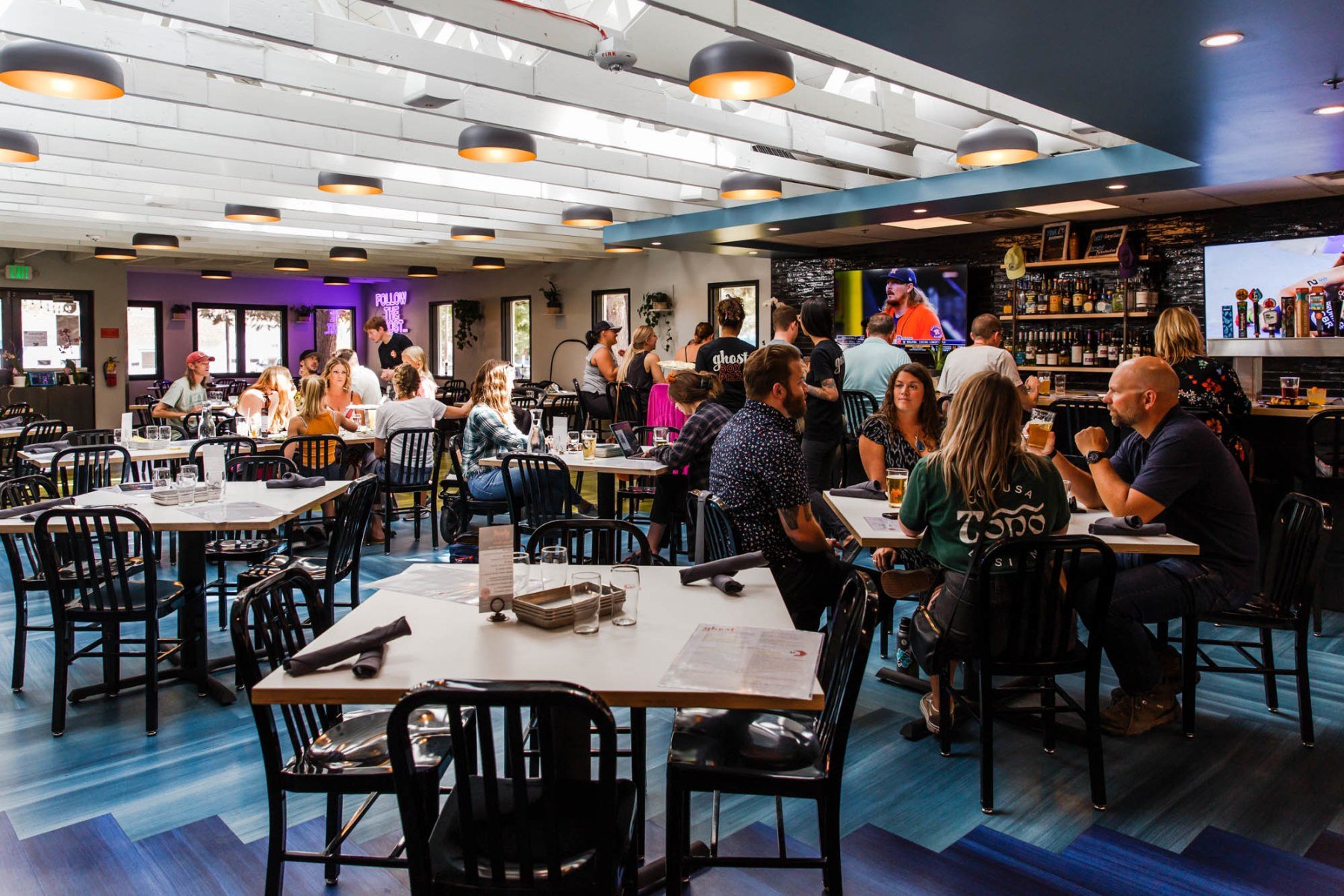 Ghost Box Pizza restaurant in Lafayette, United States