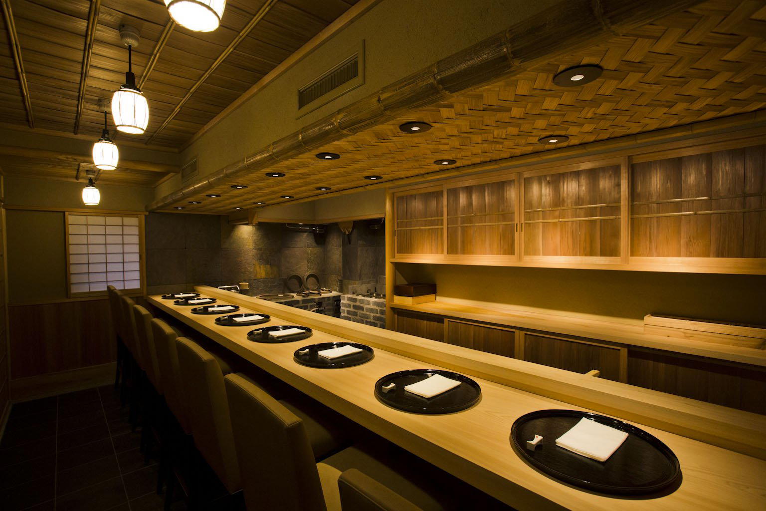 Higuchi restaurant in Tokyo, Japan