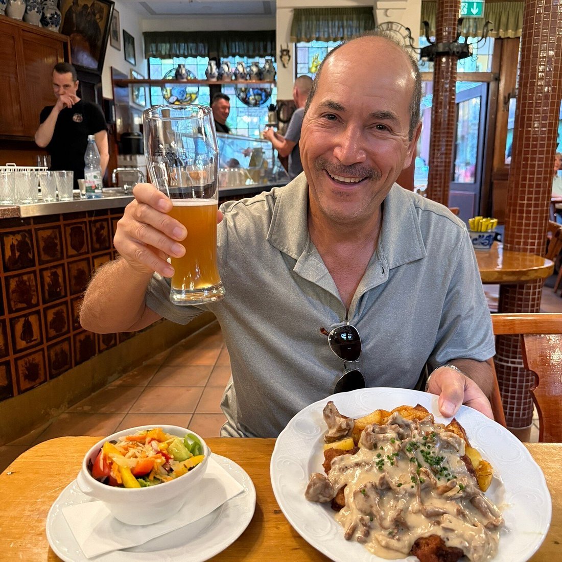 Zum Eichkatzerl restaurant in Frankfurt, Germany