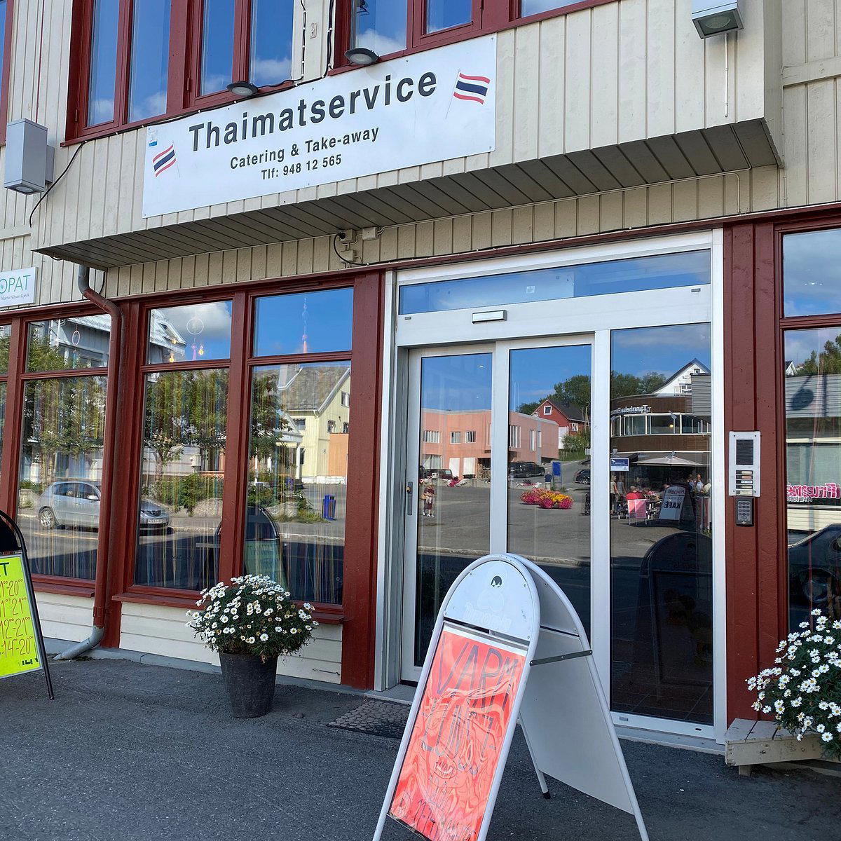 Thaimatservice restaurant in Finnsnes, Norway