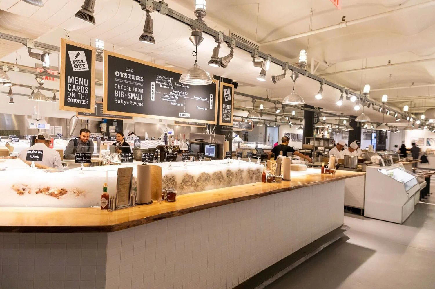 Lobster Place restaurant in New York City, United States