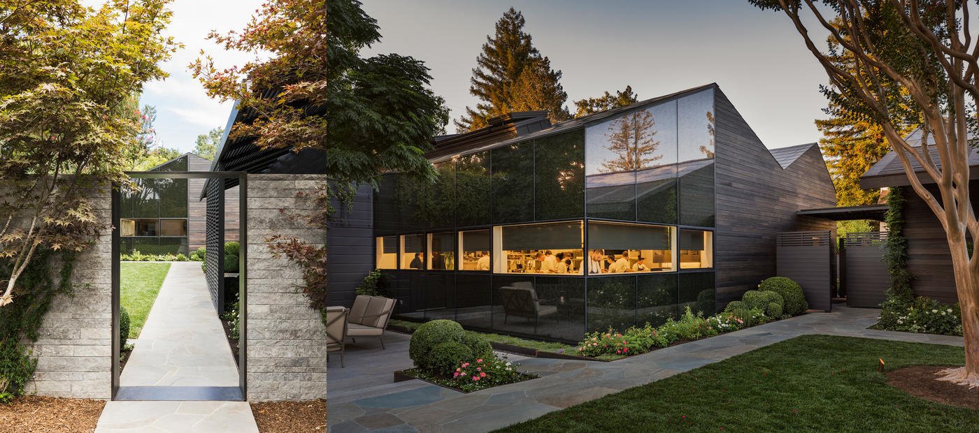 The French Laundry restaurant in Yountville, United States