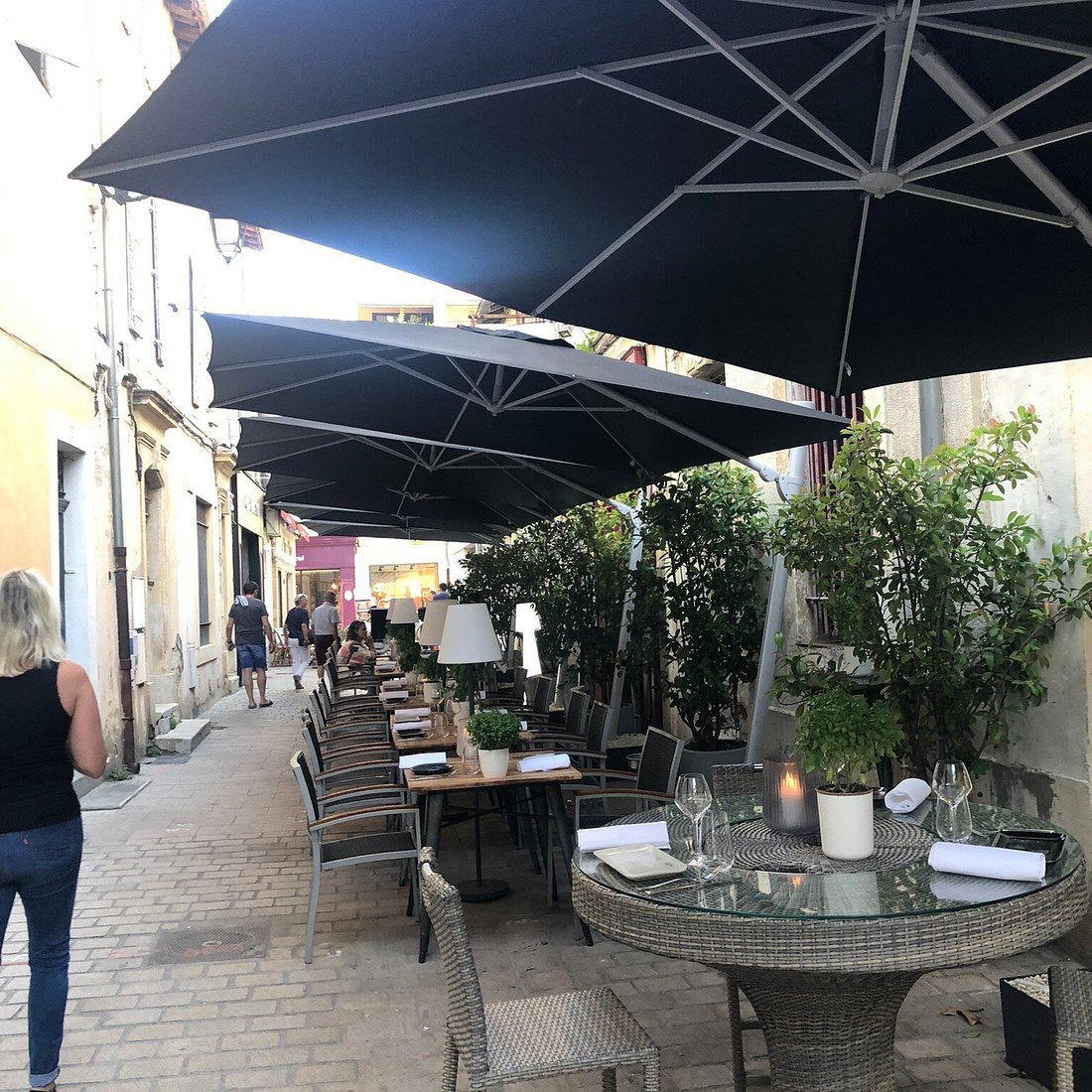 Le Greeniotage restaurant in Arles, France