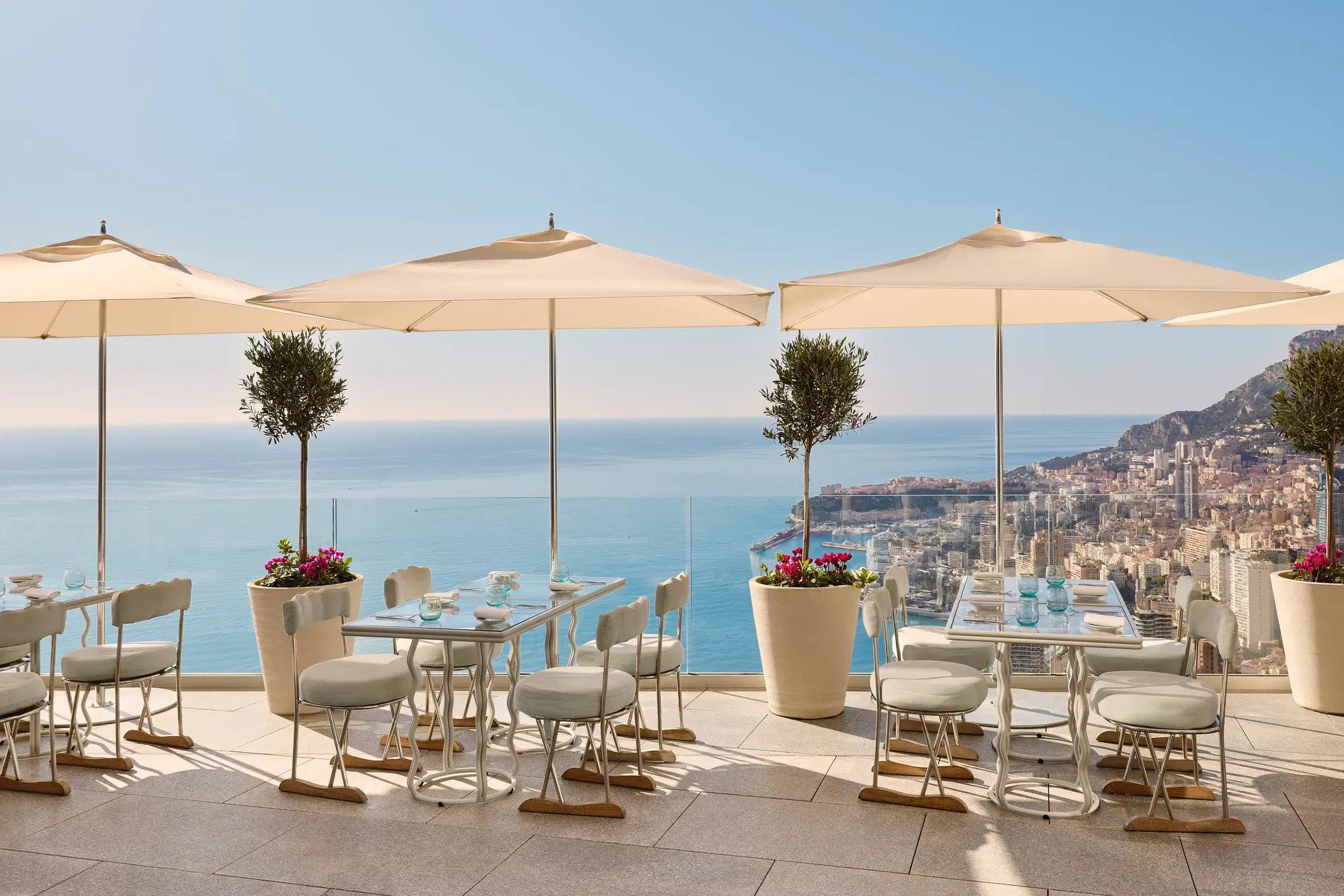 The Maybourne Riviera restaurant in Cabbe Saint Roman, France