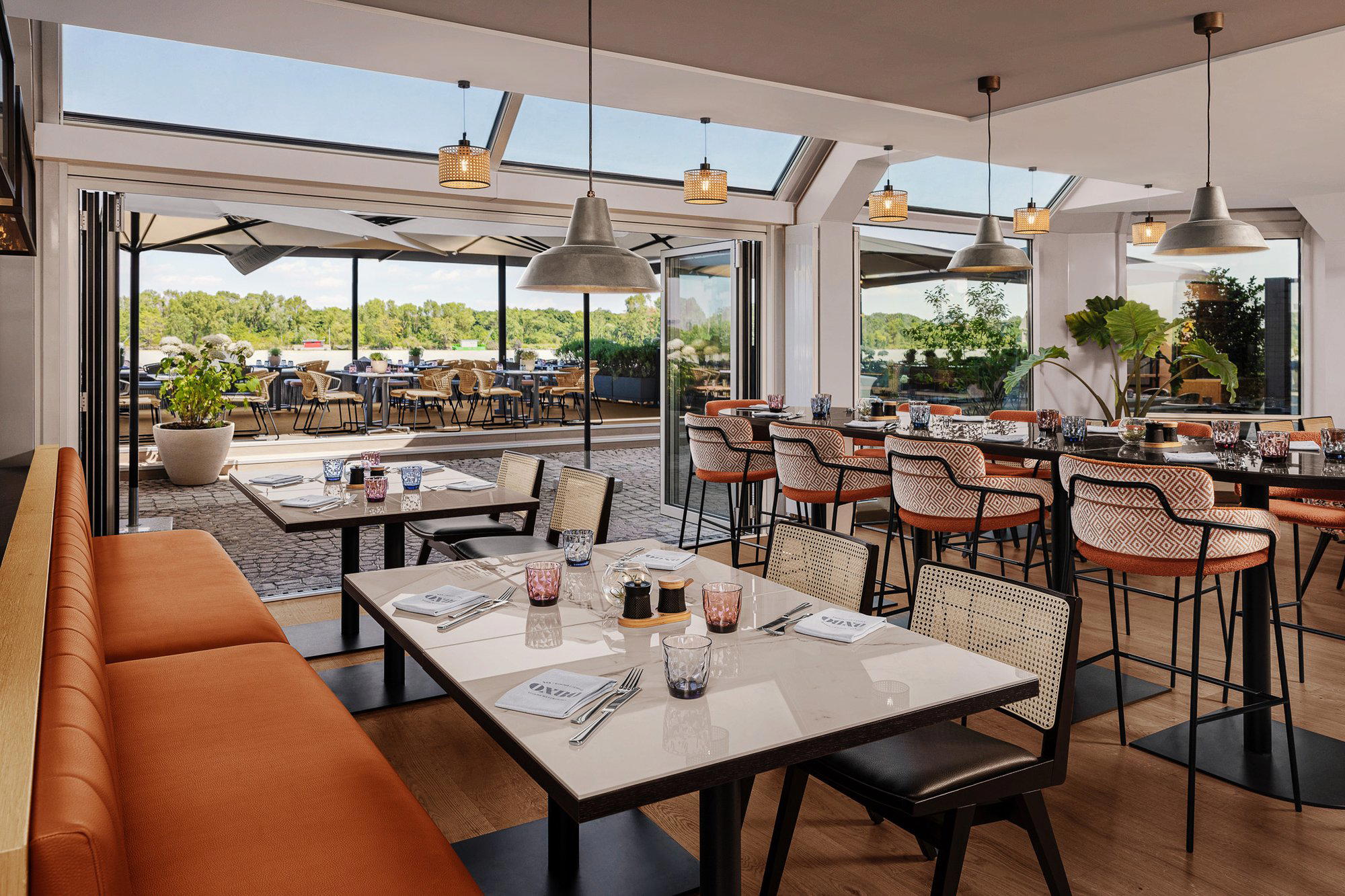 OXBO Vienna Waterfront restaurant in Vienna, Austria