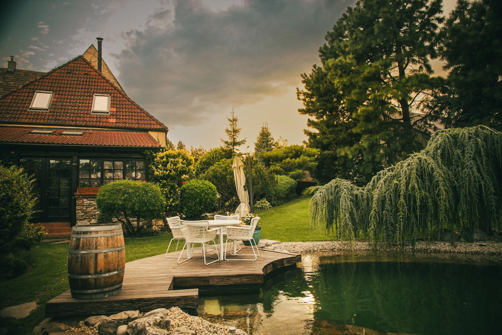 Mlyn 108 restaurant in Modra