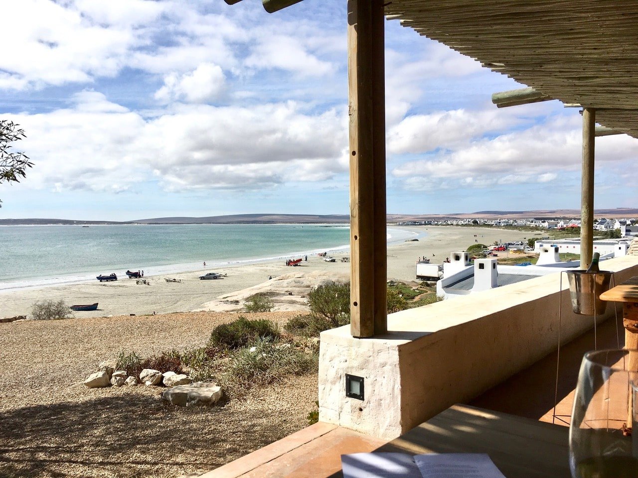 Wolfgat restaurant in Saldanha Bay, South Africa