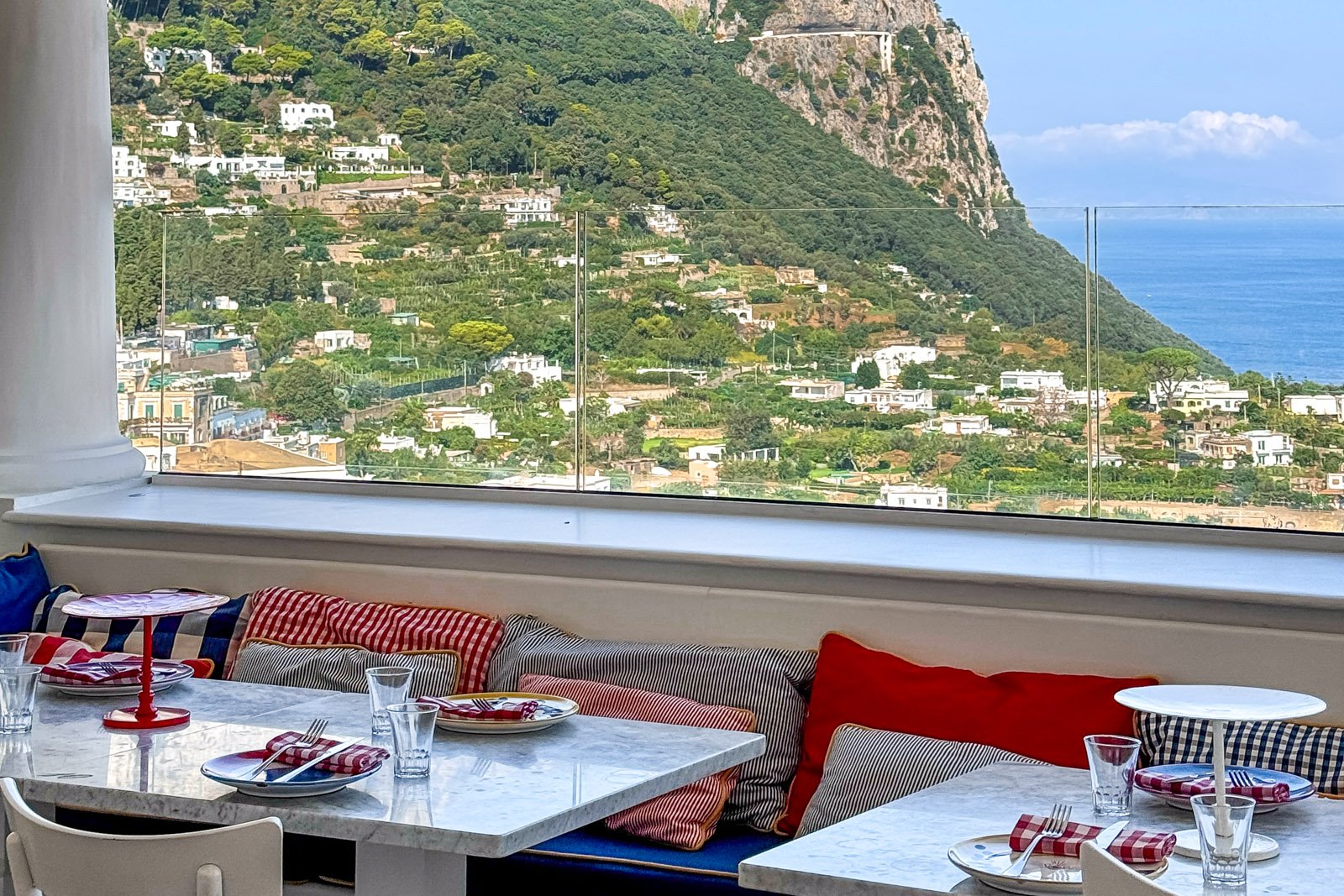 Concettina ai Tre Santi restaurant in Capri, Italy