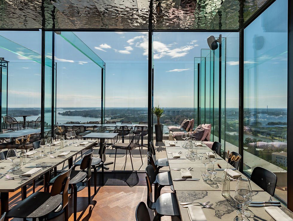 Lucy in the sky, Restaurant in Espoo