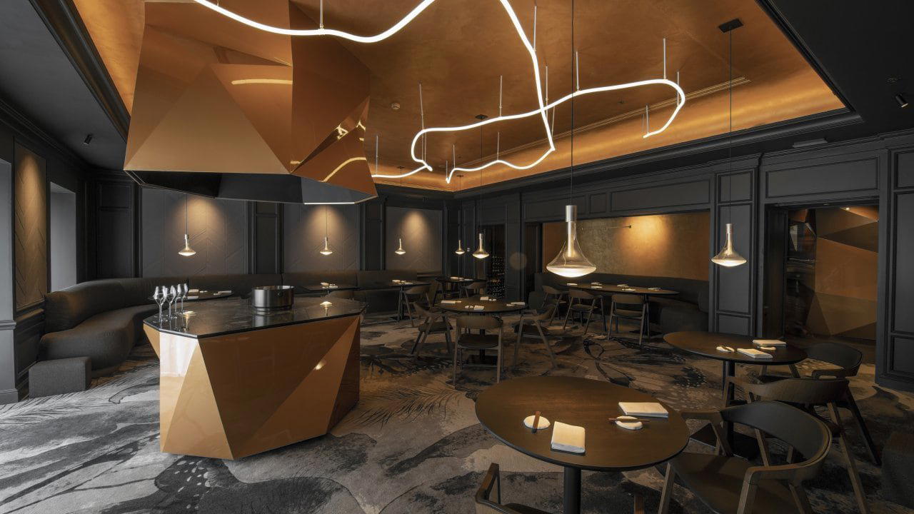 La Canne en Ville restaurant in Brussels, Belgium