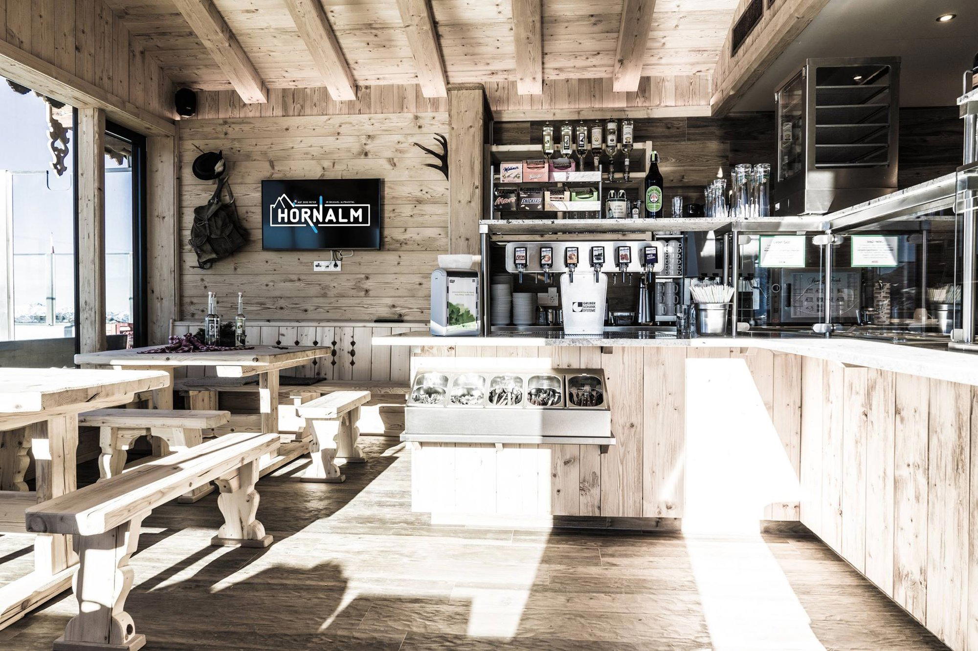 Jausenstation Tiefenbachklamm restaurant in Brandenberg, Austria