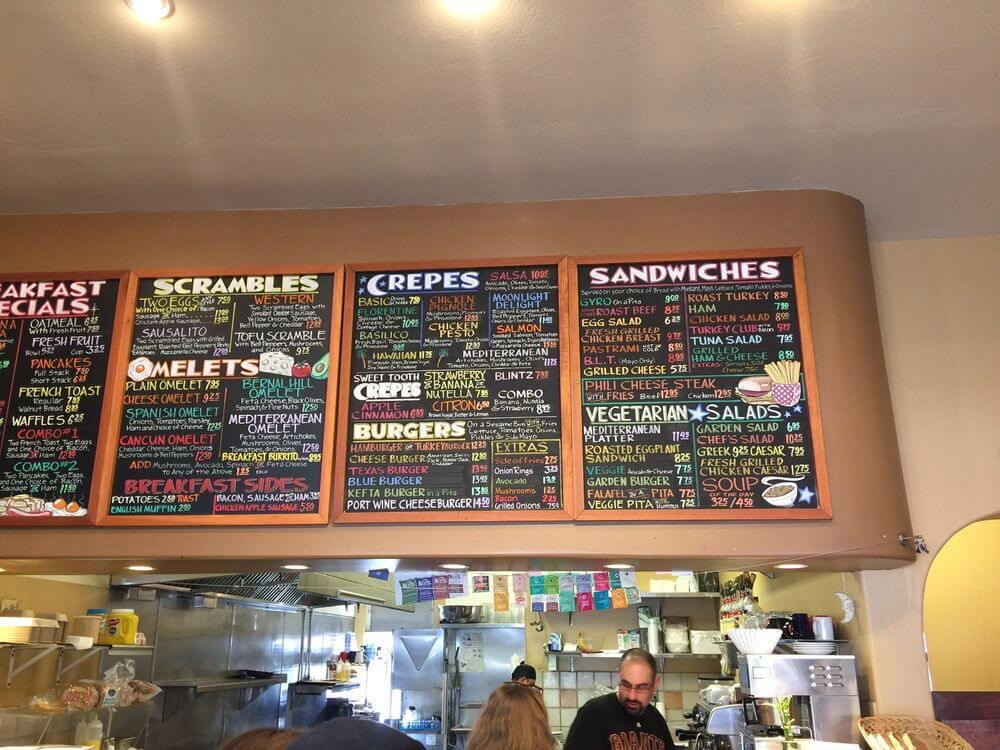 Moonlight Cafe restaurant in San Francisco, United States