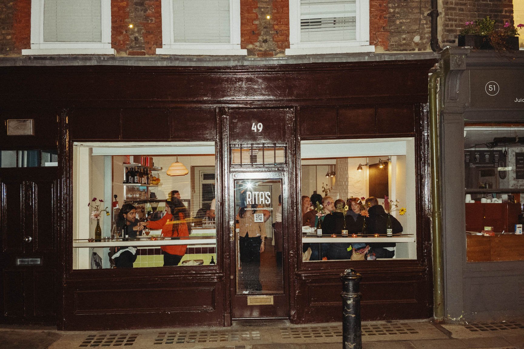 Rita’s restaurant in London, United Kingdom