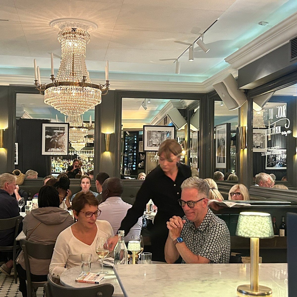 Bistro Arsenalen restaurant in Stockholm, Sweden