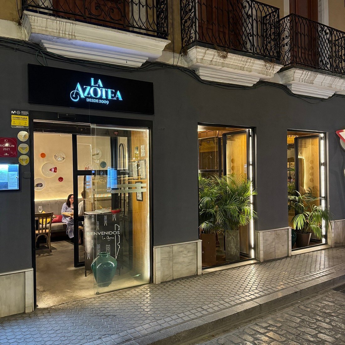 La Azotea restaurant in Seville, Spain