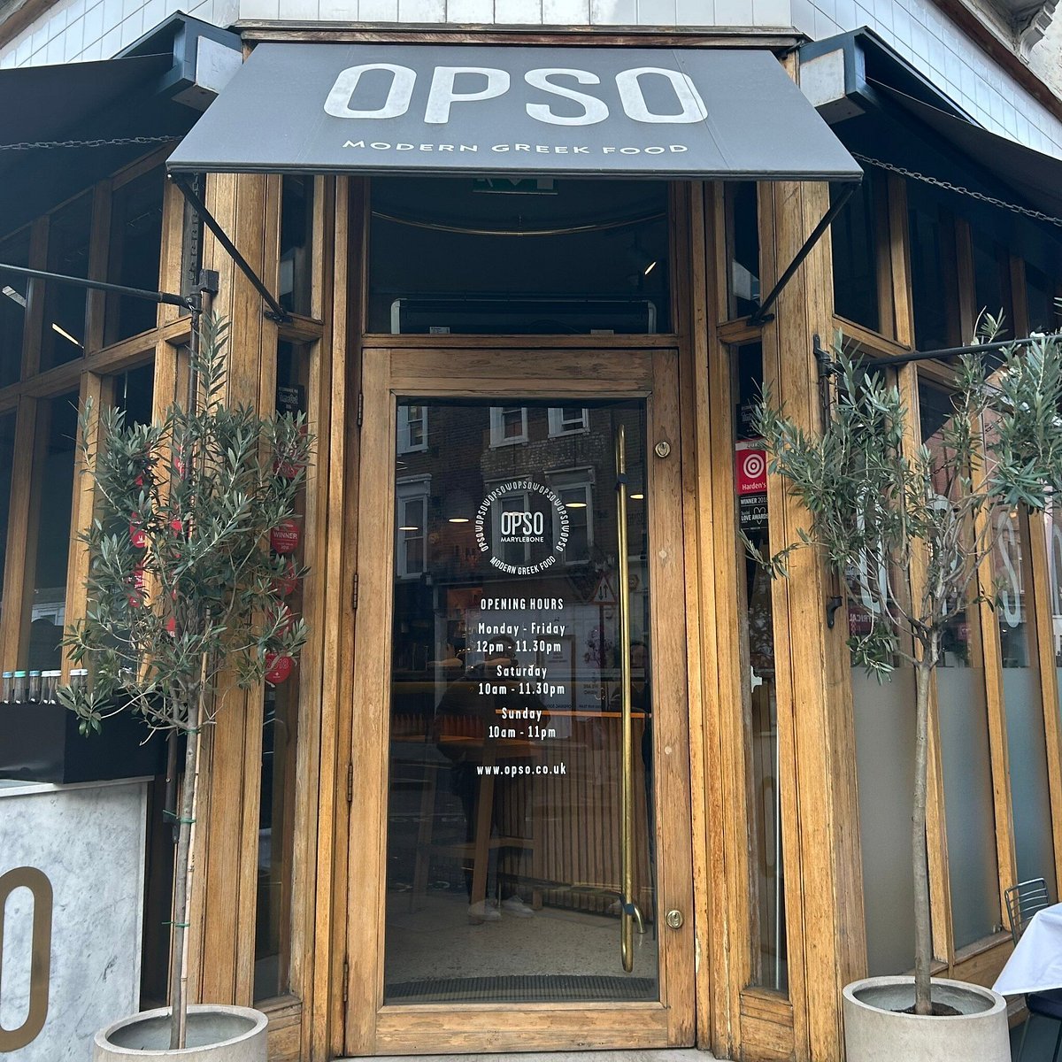 OPSO restaurant in London, United Kingdom