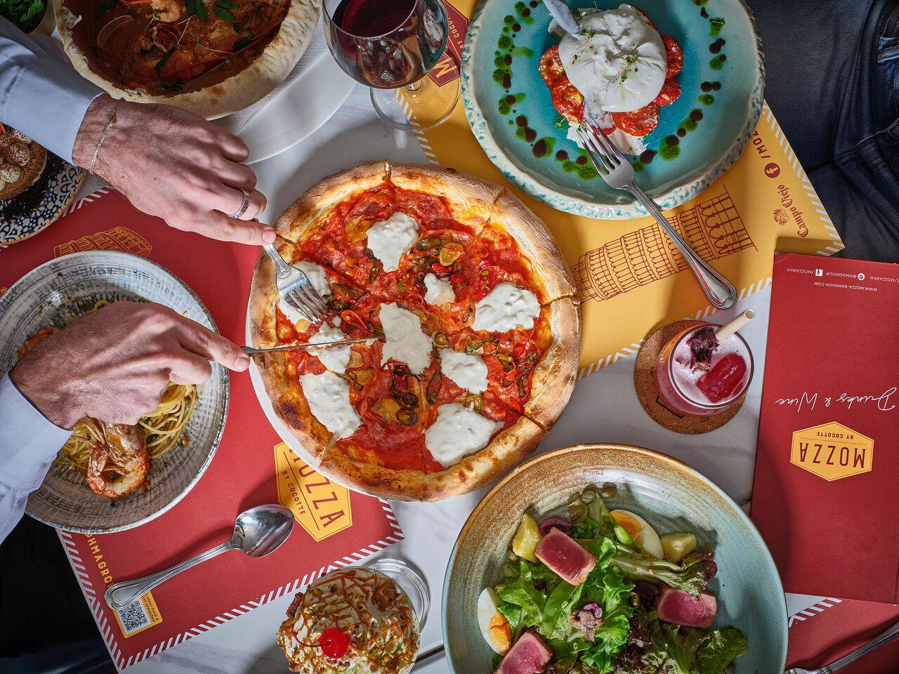 Mozza By Cocotte Siam Paragon restaurant in Bangkok, Thailand