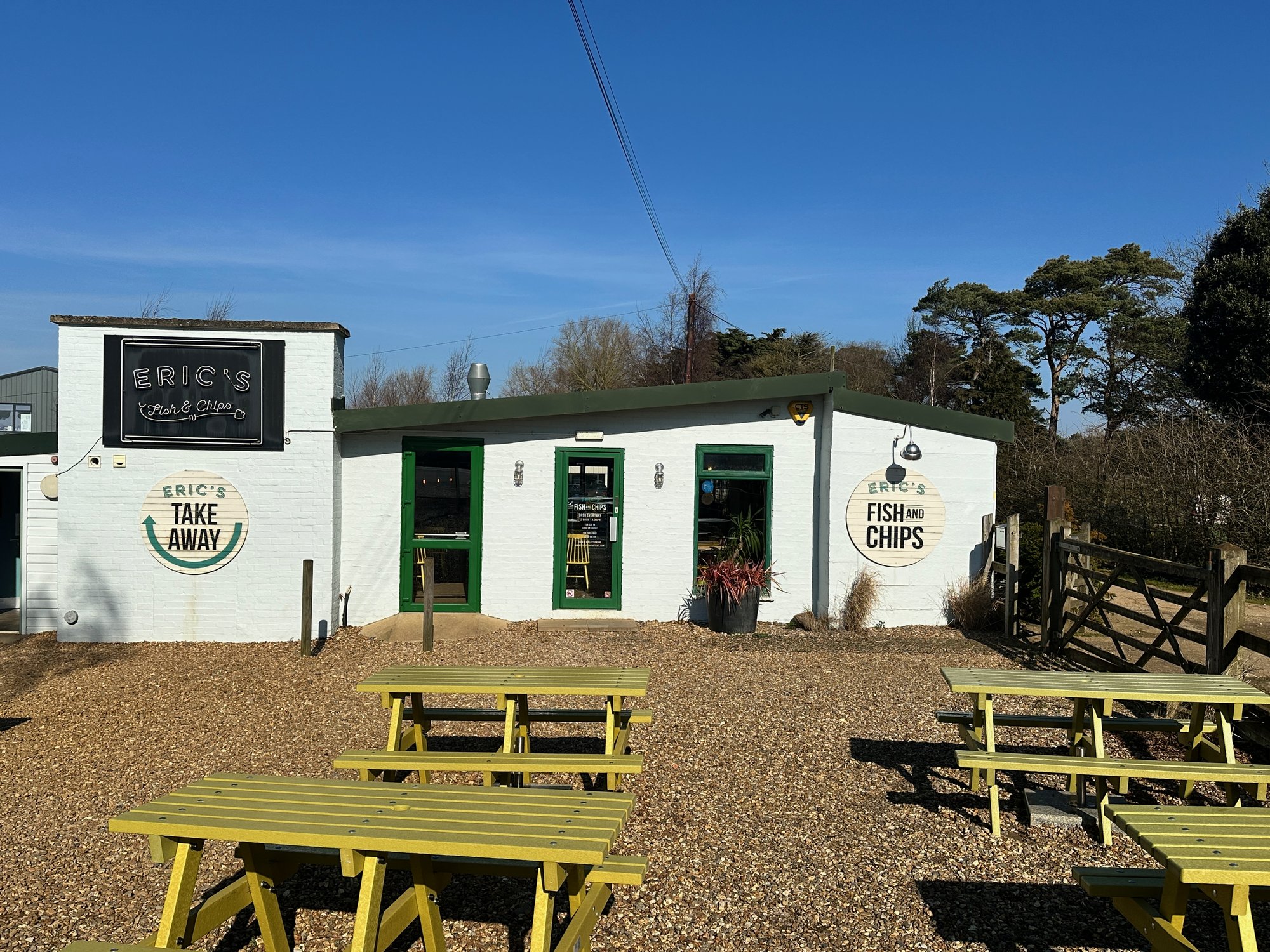 Eric's Fish & Chips restaurant in Hunstanton