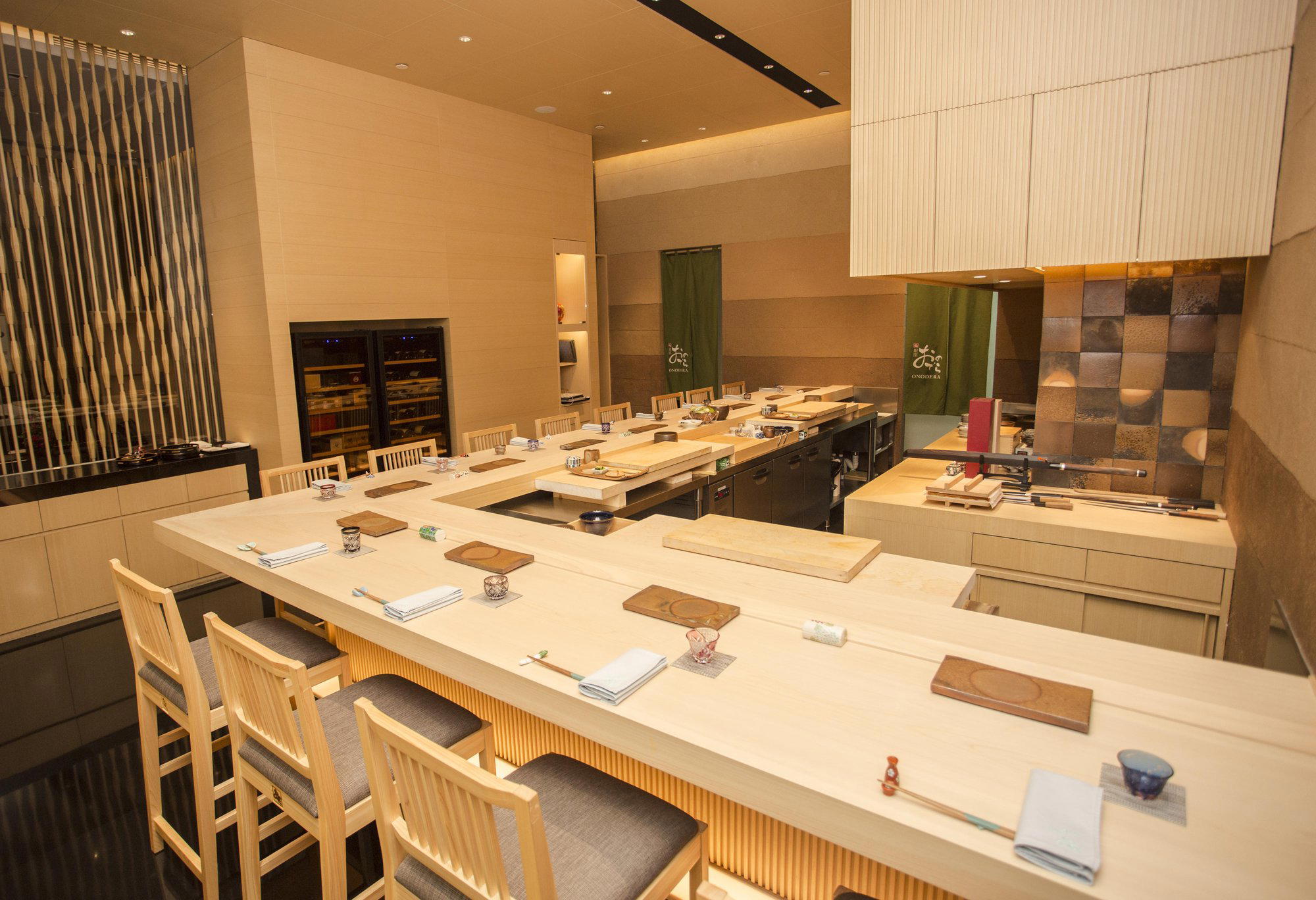 Ginza Onodera restaurant in Shanghai, China