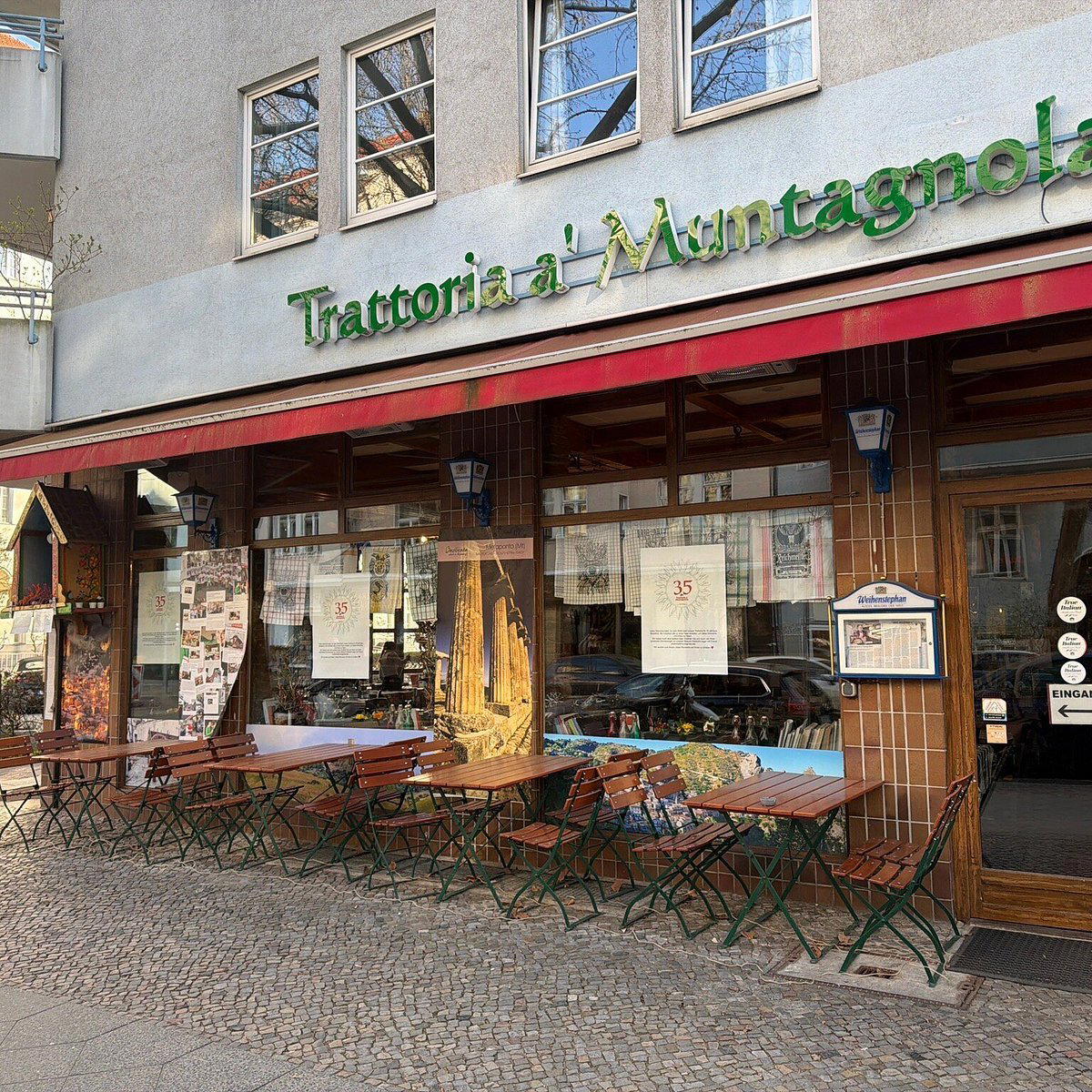 Trattoria a muntagnola restaurant in Berlin, Germany