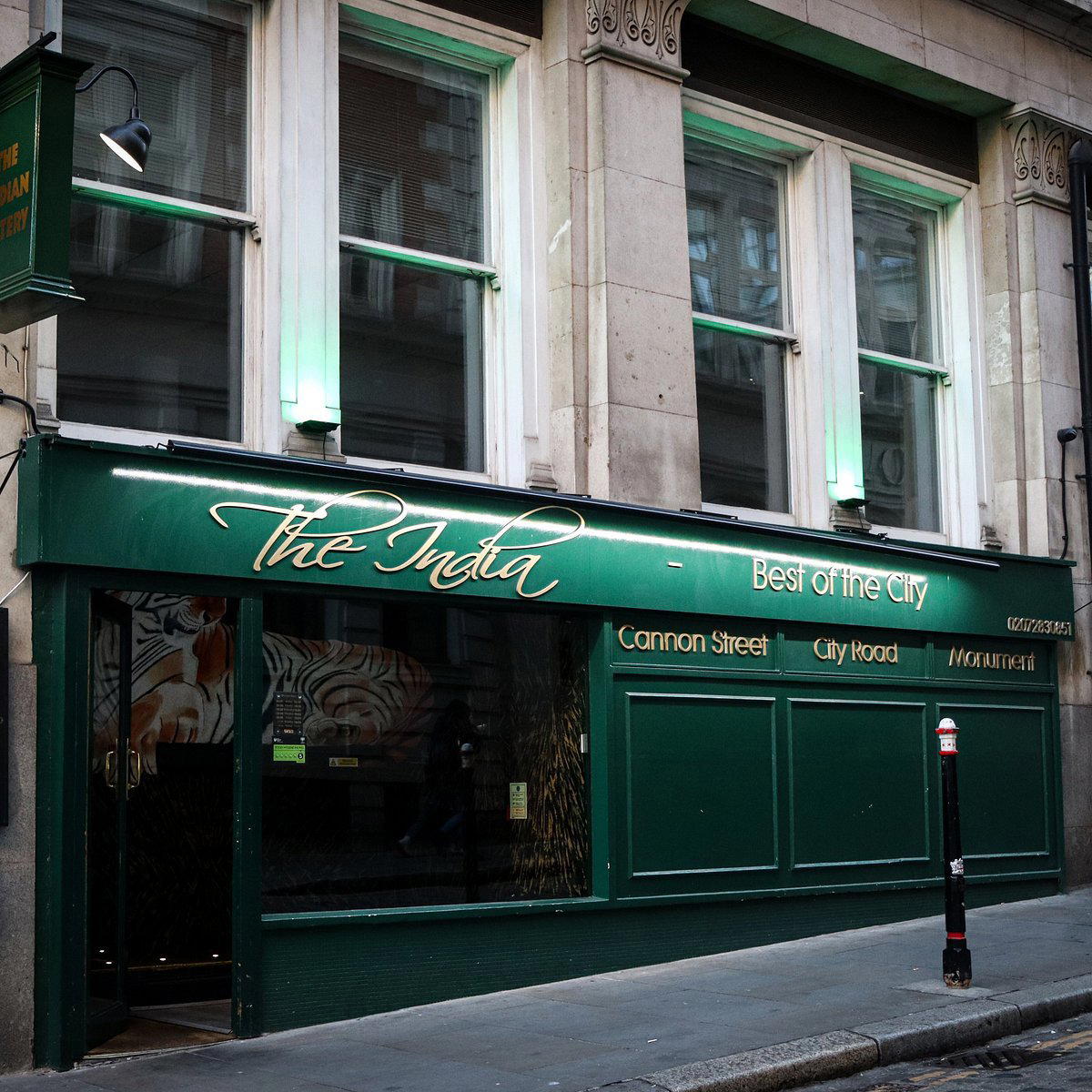 The India - Monument restaurant in London, United Kingdom