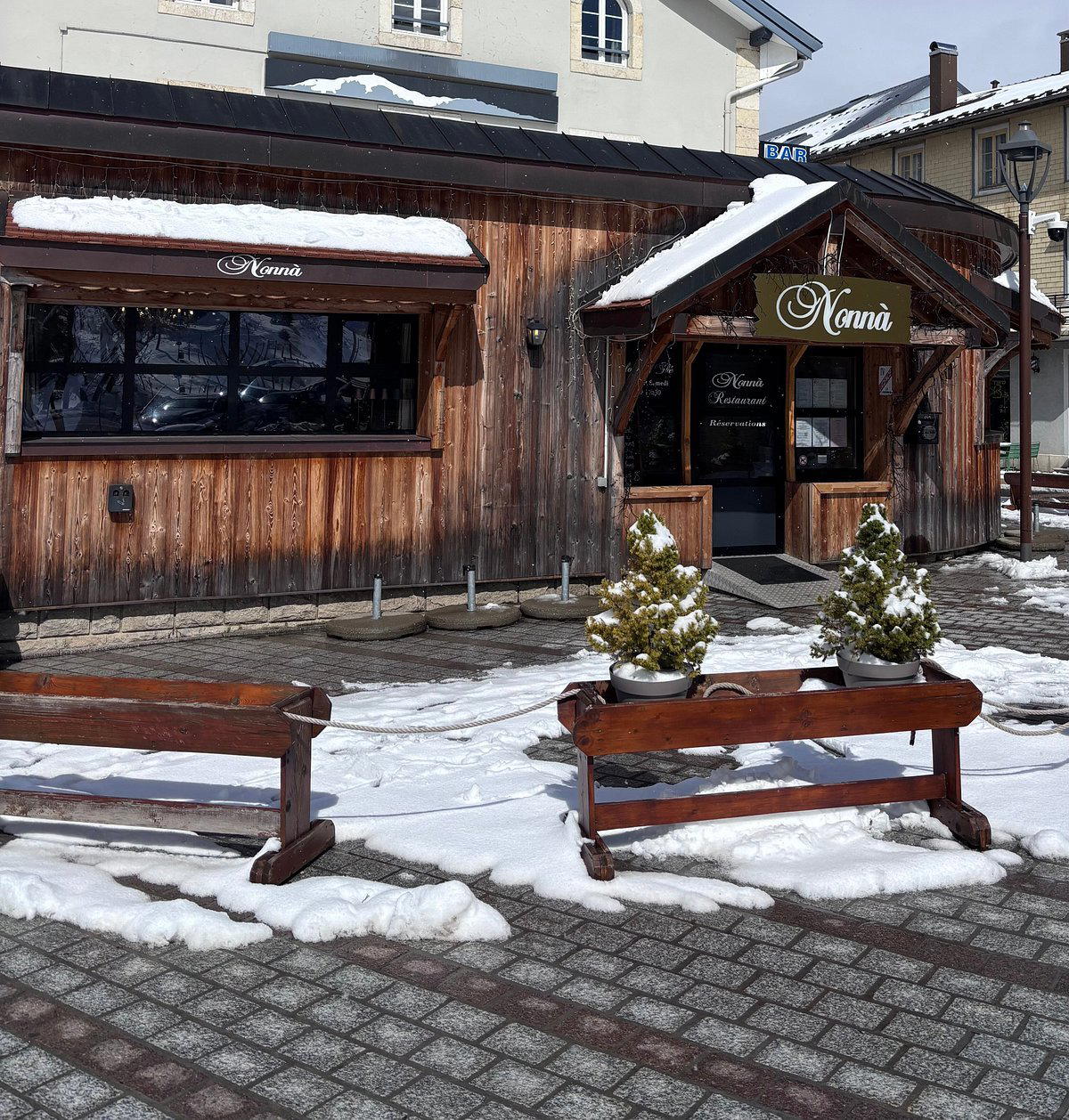 NONNÀ restaurant in Les Rousses, France